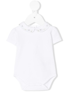 Knot боди с вышивкой на воротнике