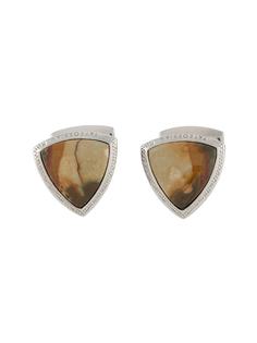 Tateossian запонки Rocky Jasper
