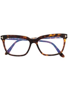 TOM FORD Eyewear очки FT5686 в прямоугольной оправе