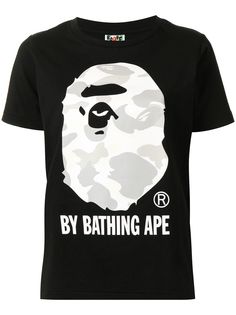 A BATHING APE® футболка с камуфляжным принтом Bape