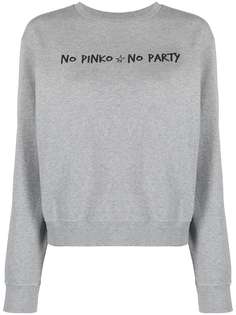 Pinko толстовка с принтом No Pinko No Party