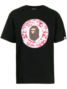 A BATHING APE® футболка ABC Camo с логотипом