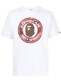 A BATHING APE® футболка Colour Camo с логотипом Bape
