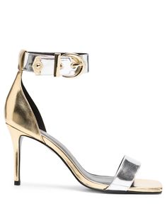 Versace Jeans Couture босоножки в стиле колор-блок