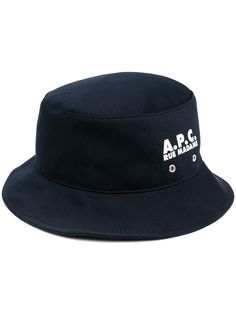 A.P.C. панама с логотипом