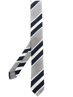 Eleventy галстук в диагональную полоску