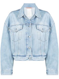Acne Studios укороченная джинсовая куртка