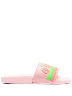 Gucci шлепанцы с логотипом