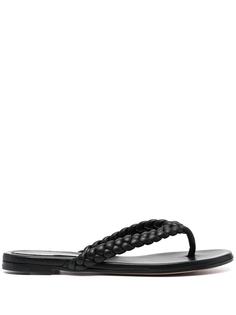 Gianvito Rossi плетеные шлепанцы