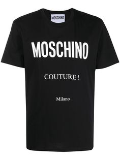 Moschino футболка с короткими рукавами и логотипом