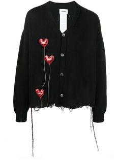 Doublet кардиган с аппликацией