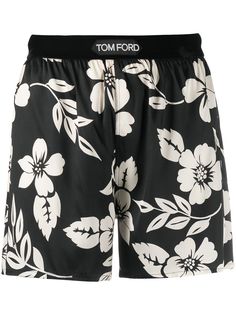 TOM FORD шорты с цветочным принтом