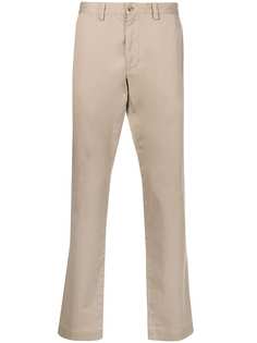 Polo Ralph Lauren брюки прямого кроя с нашивкой-логотипом