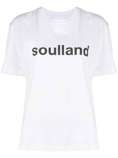 Soulland футболка Isma с логотипом