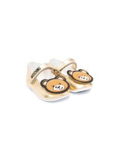 Moschino Kids декорированные балетки