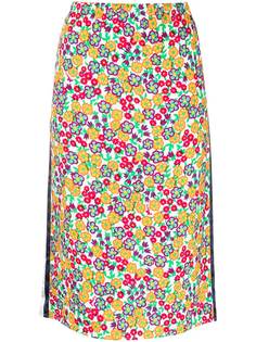 Marni прямая юбка с принтом Pop Garden