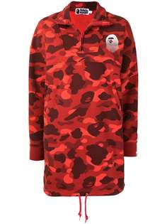 A BATHING APE® платье из джерси с камуфляжным принтом Bape