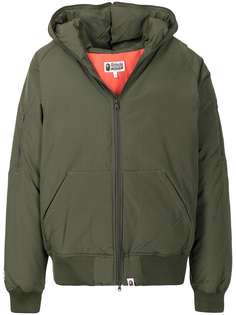 A BATHING APE® бомбер Shark с капюшоном