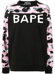 A BATHING APE® толстовка с камуфляжным принтом Bape