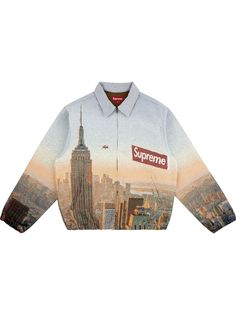 Supreme куртка Aerial Tapestry Harrington