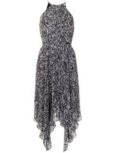 Michael Michael Kors плиссированное платье с цветочным принтом