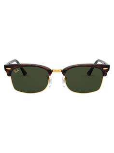 Ray-Ban солнцезащитные очки Clubmaster в квадратной оправе