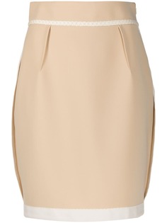 Moschino юбка с полосками