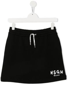 MSGM Kids мини-юбка с кулиской