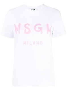 MSGM logo print T-shirt