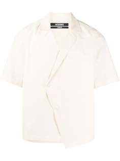 Jacquemus рубашка La chemise Novi асимметричного кроя