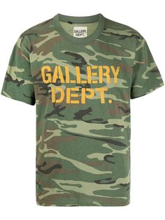 GALLERY DEPT. футболка Fatigue с логотипом