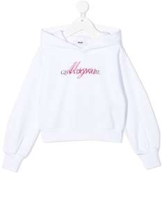 Msgm Kids худи с логотипом