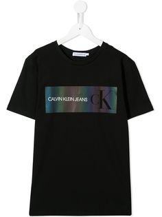 Calvin Klein Kids футболка с короткими рукавами и логотипом