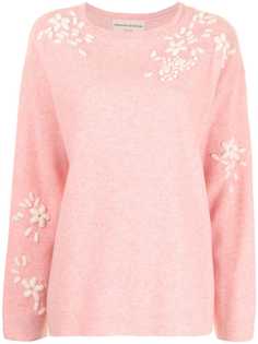 Ermanno Scervino джемпер с цветочной вышивкой