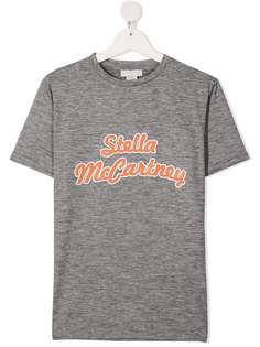 Stella McCartney Kids футболка с логотипом