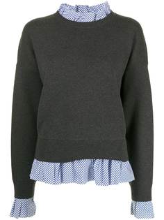 Enföld джемпер с отделкой в полоску