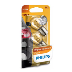 Лампа автомобильная накаливания Philips 12594B2, P21/4W, 12В, 21Вт, 2шт