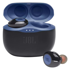 Гарнитура JBL Tune 120TWS, Bluetooth, вкладыши, синий [jblt125twsblu]