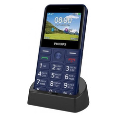 Сотовый телефон Philips Xenium E207, синий