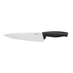 Нож кухонный Fiskars 1014194 стальной универсальный лезв.200мм прямая заточка черный