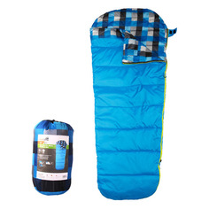 Мешок спальный AceCamp Microlite Mesa прав. кокон дл.:218см синий (3970)