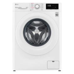 Стиральная машина LG F2V3GS3W, фронтальная, 8.5кг, 1200об/мин