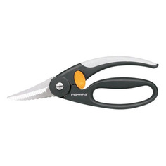 Ножницы кухонные Fiskars 1003032, 220мм, черный