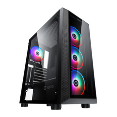 Корпус ATX Formula V-LINE F-3, Midi-Tower, без БП, черный