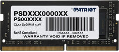 Оперативная память PATRIOT SO-DIMM DDR4 PSD416G320081S 16Gb Патриот