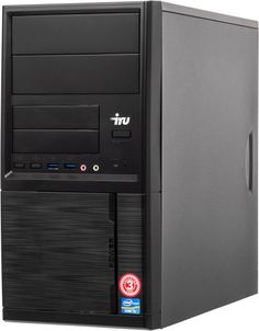 Системный блок iRU Office 223 MT 1424249 (черный)