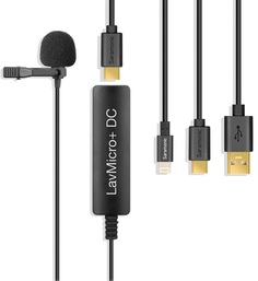 Микрофон Saramonic LavMicro+DC (черный)