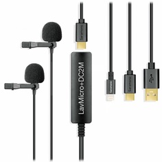 Микрофон Saramonic LavMicro+DC2M (черный)