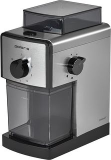 Кофемолка Polaris PCG 1620 STONE (нержавеющая сталь)