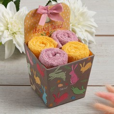 Набор махровых полотенец Этель